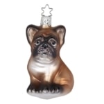 christbaumanhänger französische bulldogge