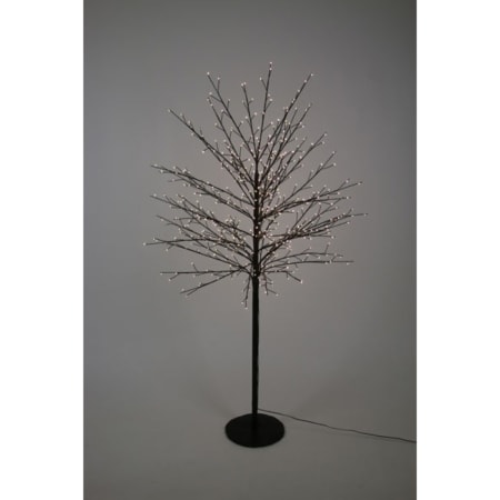 led baum schwarz 150cm hoch, warmweiß