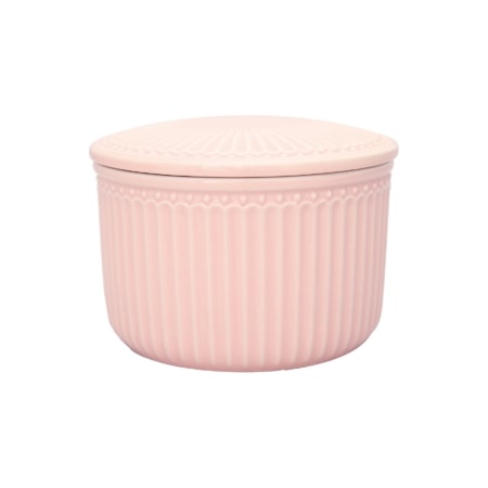 greengate storage jar s, pale pink