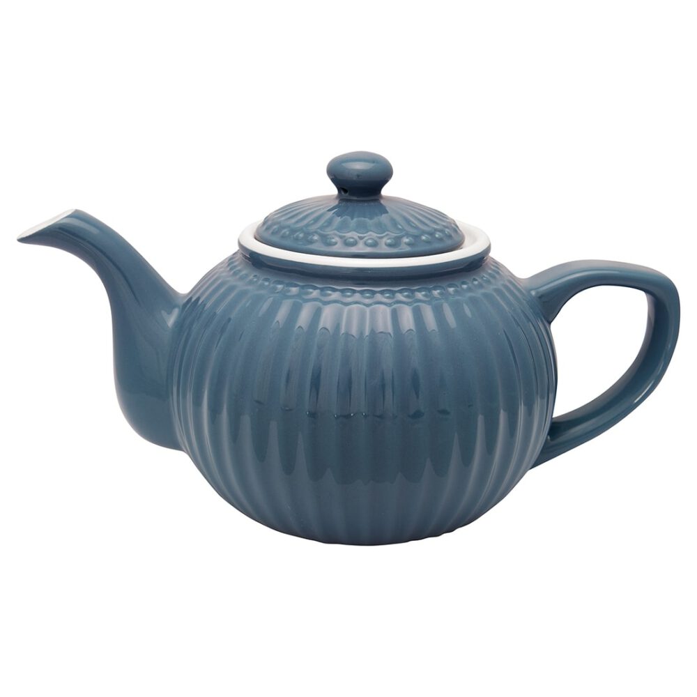 greengate teekanne 'alice' ocean blue