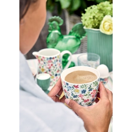 greengate tasse 'sophia' latte cup white
