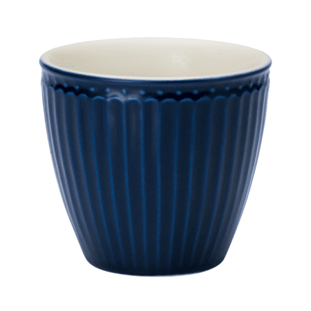 greengate tasse 'alice' latte cup ocean blue