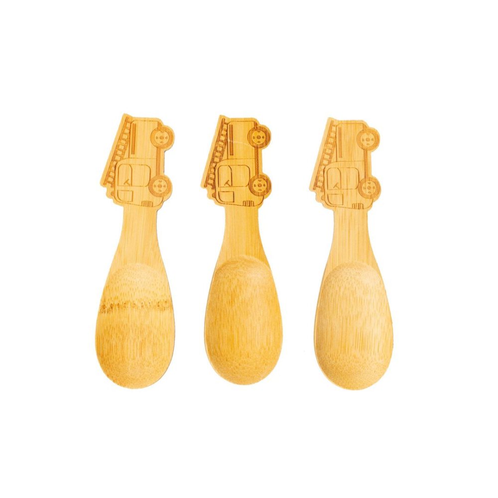 sass & belle 3er set kinderlöffel feuerwehr
