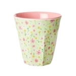 rice becher pastel flower green