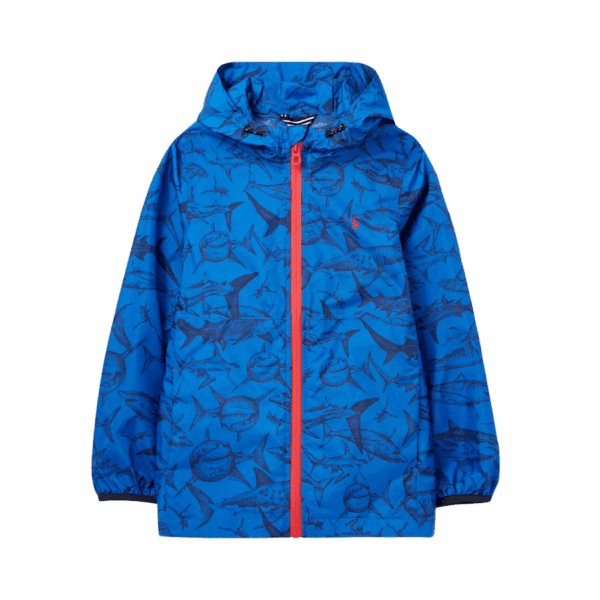 tom joule kinderregenjacke "blue sharks"