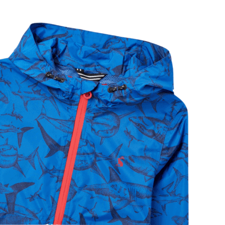 tom joule kinderregenjacke "blue sharks"