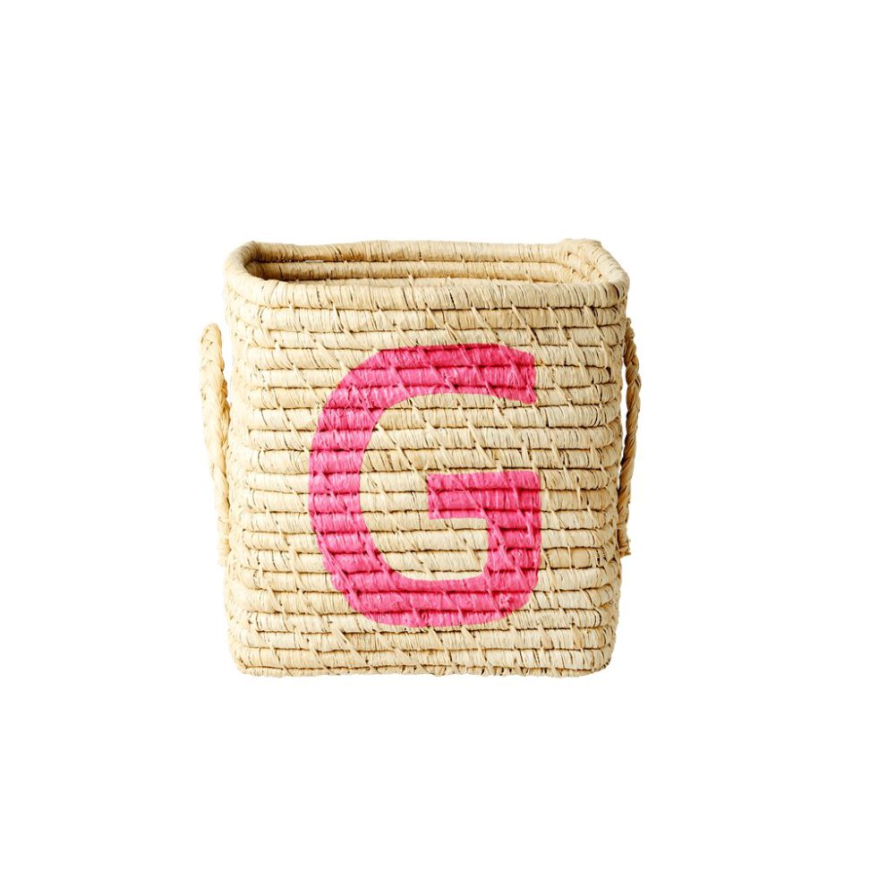 rice aufbewahrungskorb, buchstaben a-z - g