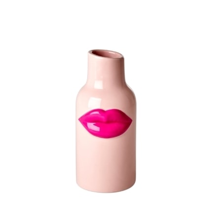 rice kleine keramikvase "pink lips"