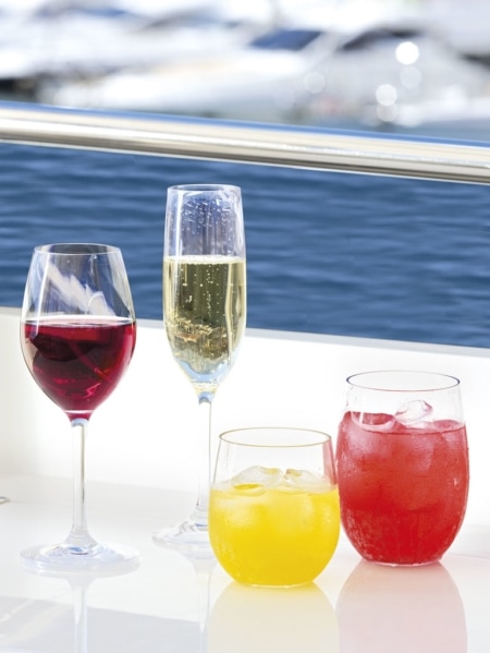 marine business rutschfestes wasserglas