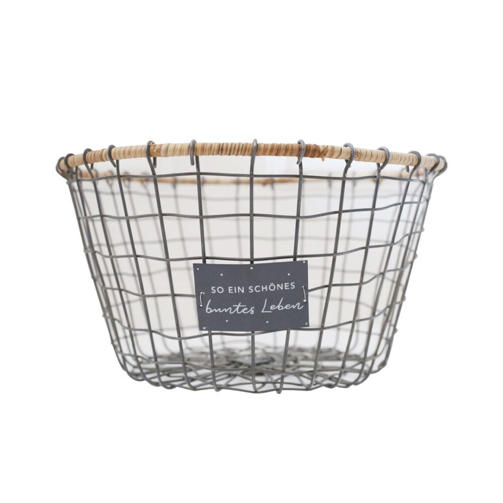 eulenschnitt drahtkorb groß