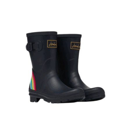 tom joule gummistiefel "navy rainbow"