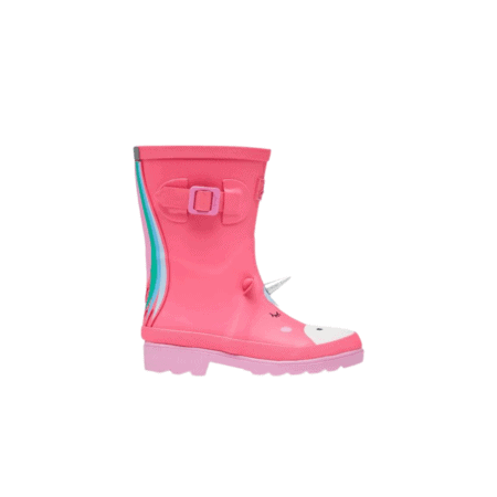 tom joule kindergummistiefel "pink unicorn"