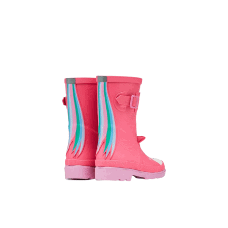 tom joule kindergummistiefel "pink unicorn"