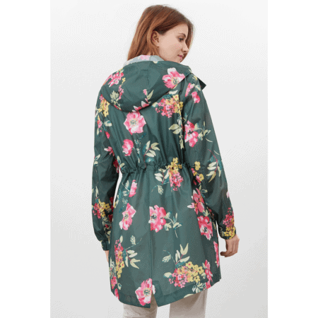 tom joule regenjacke "floral green"