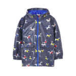 tom joule kinderregenjacke "navy horses"