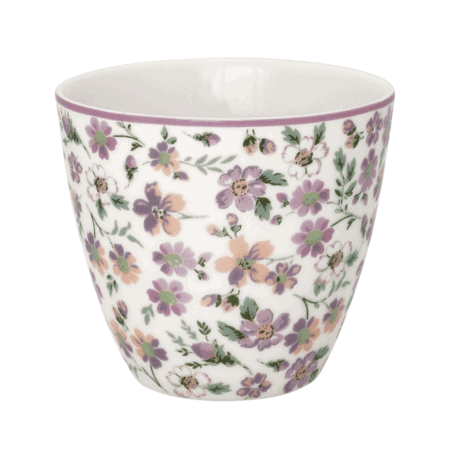 greengate tasse 'marie' latte cup petit dusty rose