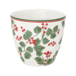 greengate tasse 'scarlett' latte cup white