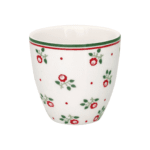 greengate tasse 'abi' mini latte cup petit white