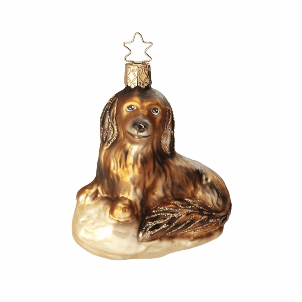 inge glas christbaumanhänger “dackel waldi”