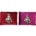 hoff interieur samtbeutel "christmas tree" large, 2 farben