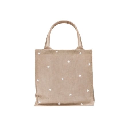 eulenschnitt mini jute shopper “stern”