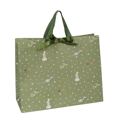 sophie allport geschenktasche large “festive forest”