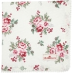 greengate stoffserviette mit spitze 'charline' white