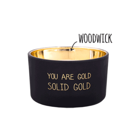 my flame duftkerze “you are gold”, warm cashmere