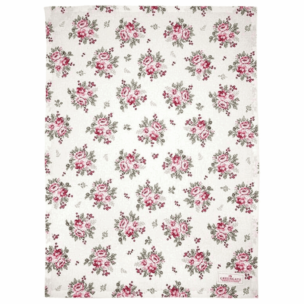greengate geschirrtuch 'charline’ white