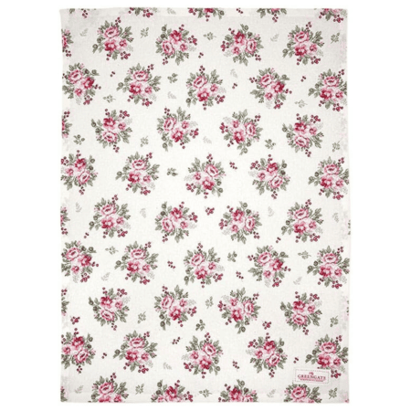 greengate geschirrtuch 'charline’ white