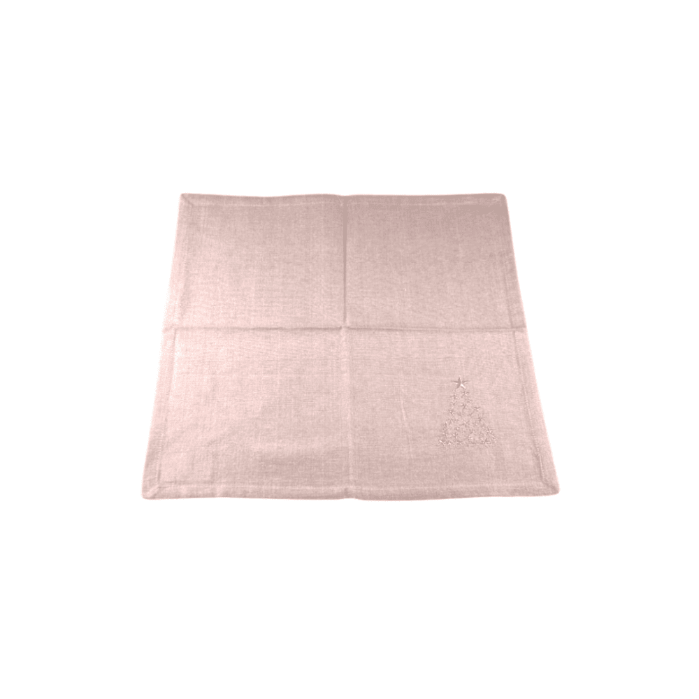 am design stoffserviette christmas rosé