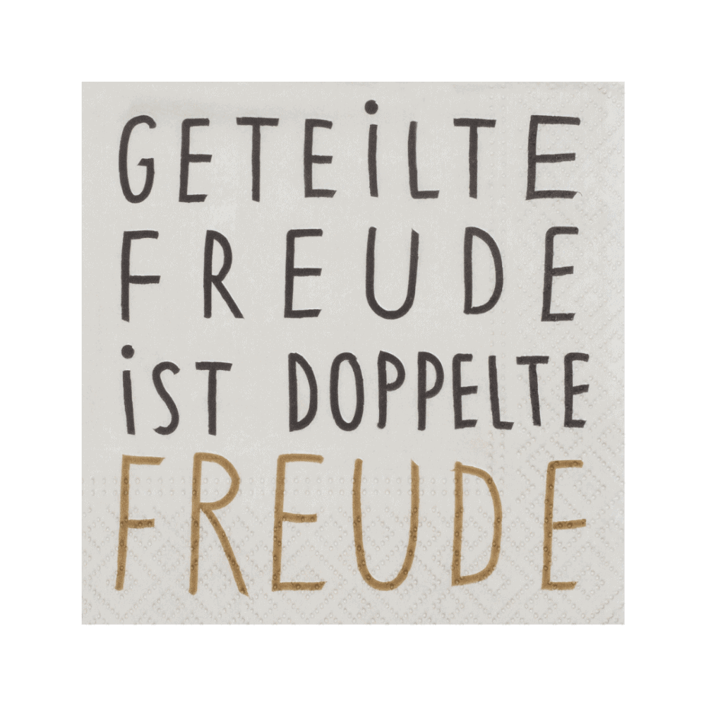 rÄder papierservietten “zeit um liebe zu verschenken"