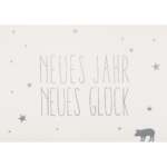 rÄder postkarte "neues jahr neues glück"