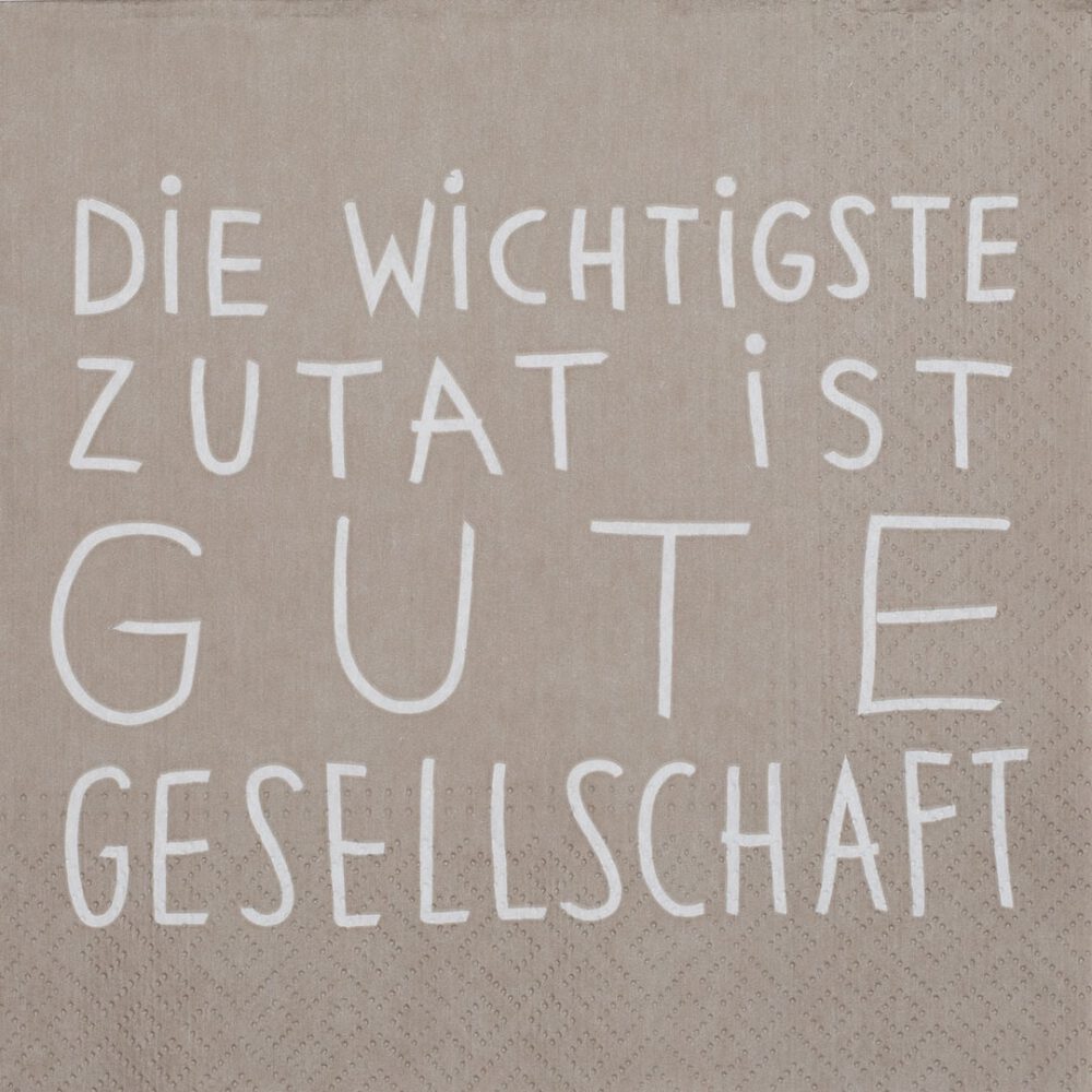 rÄder papierservietten “gute gesellschaft”