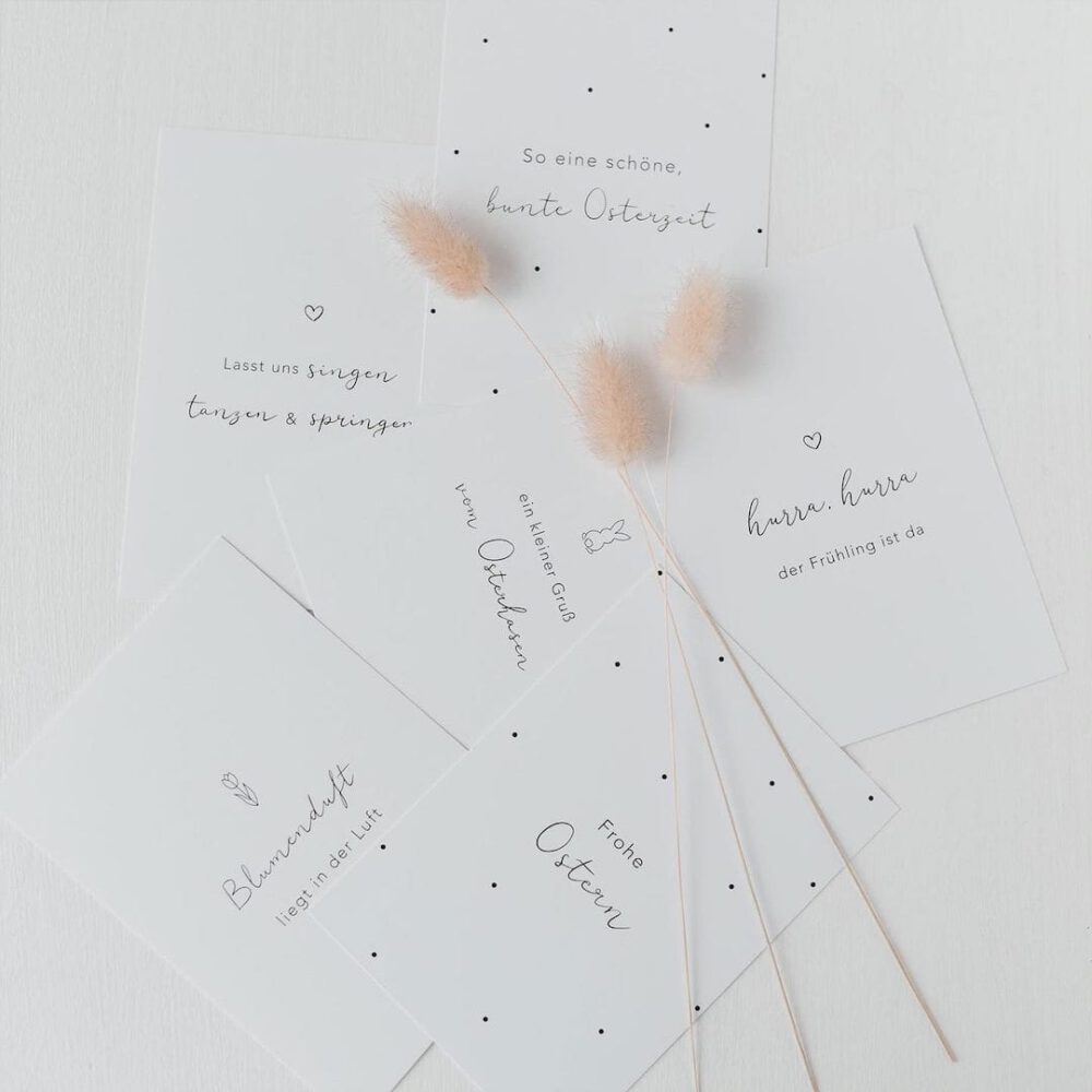 eulenschnitt spruchkarte, diverse motive