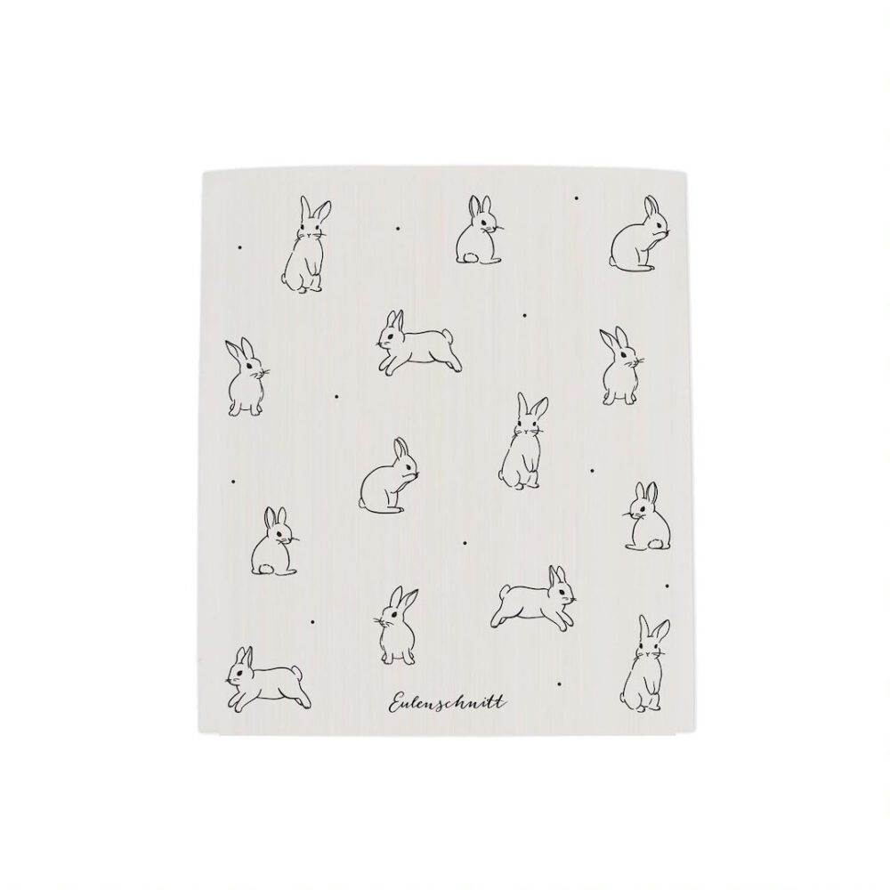 eulenschnitt set schwammtücher, kaninchen