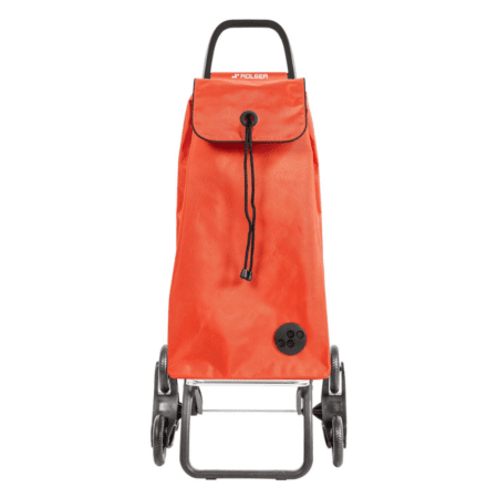 rolser einkaufstrolley orange, 6-rad treppensteiger