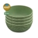 koziol club schale 4er set, leaf green