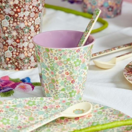 rice becher, pastel fall floral print