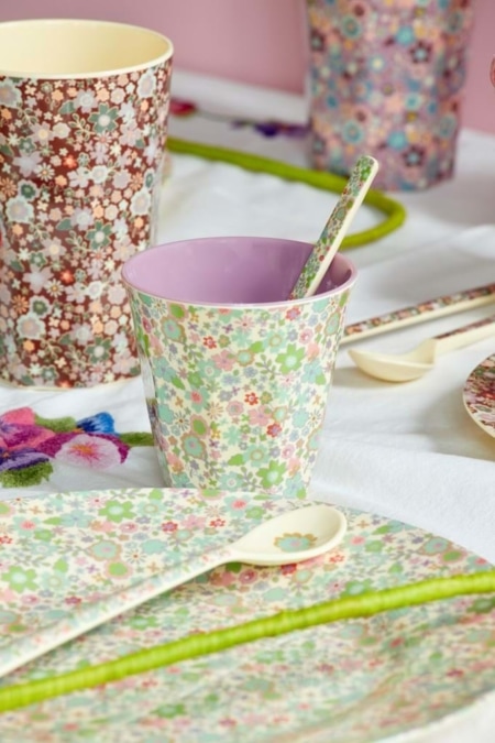 rice becher, pastel fall floral print