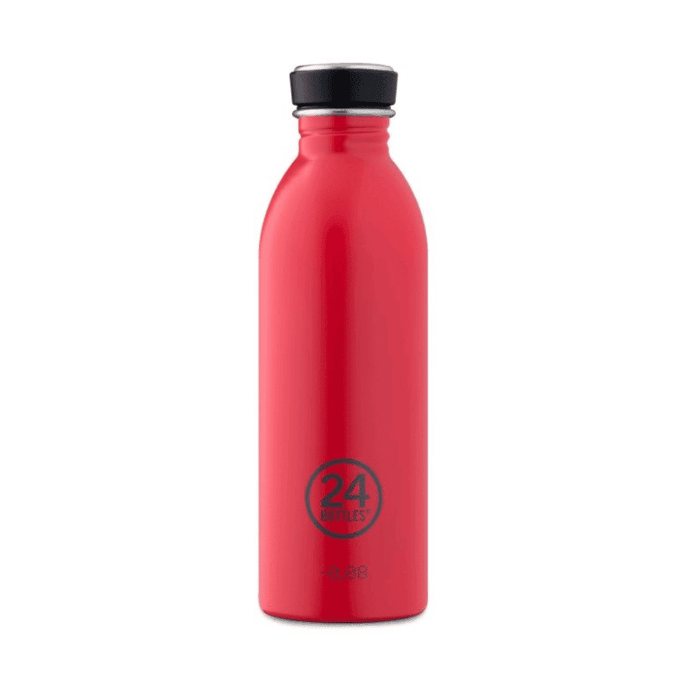 24bottles trinkflasche urban bottle stone 0,5l – hot red