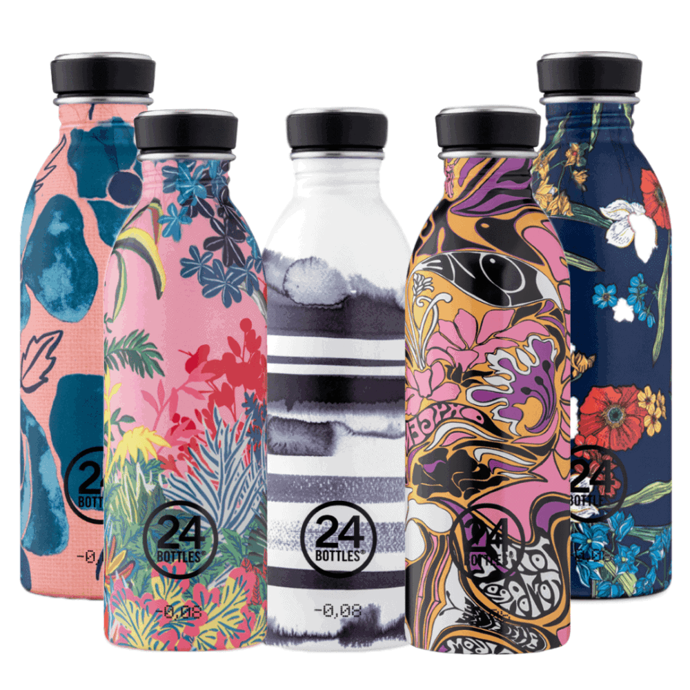 24bottles trinkflasche urban bottle 0,5l – diverse prints
