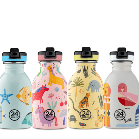 24bottles trinkflasche kids 250ml mit sportverschluss - diverse motive & farben