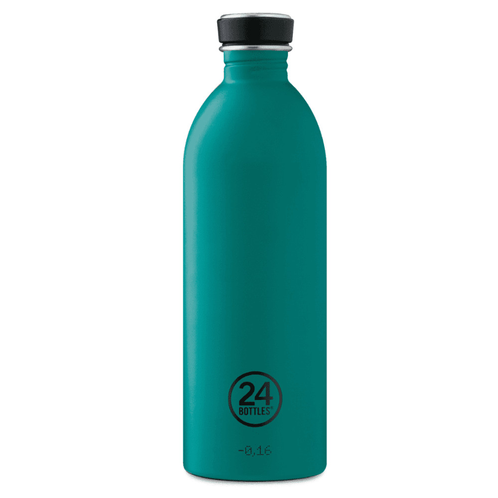 24bottles trinkflasche urban bottle stone 1l – diverse farben - atlantic bay