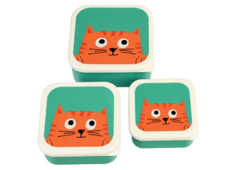 rex london snackdosen cat chester, 3er set