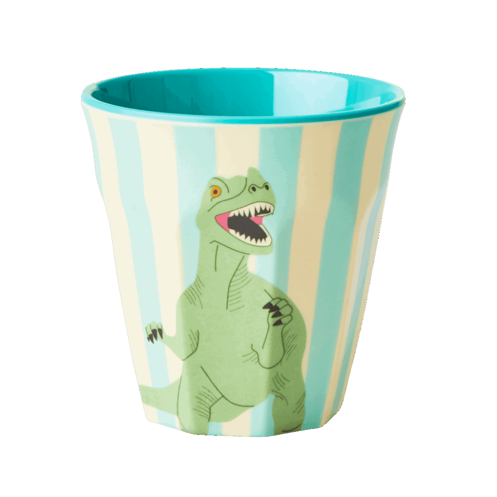 rice kleine schüssel, dino print gestreift