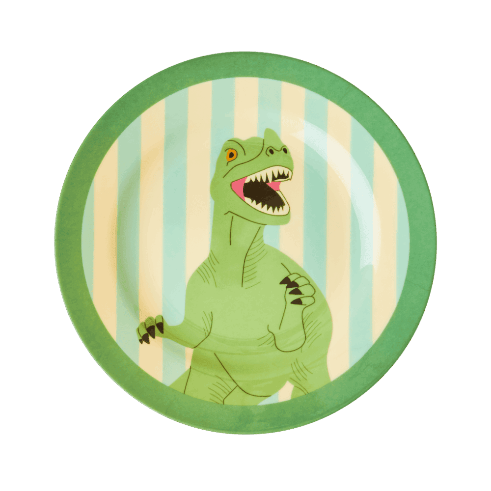 rice kleine schüssel, dino print gestreift