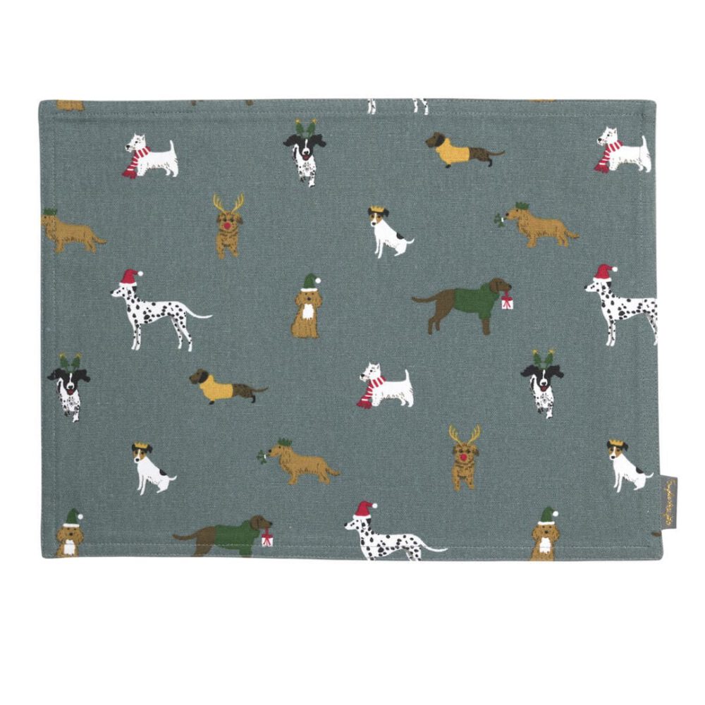 sophie allport schürze ‘christmas dogs’