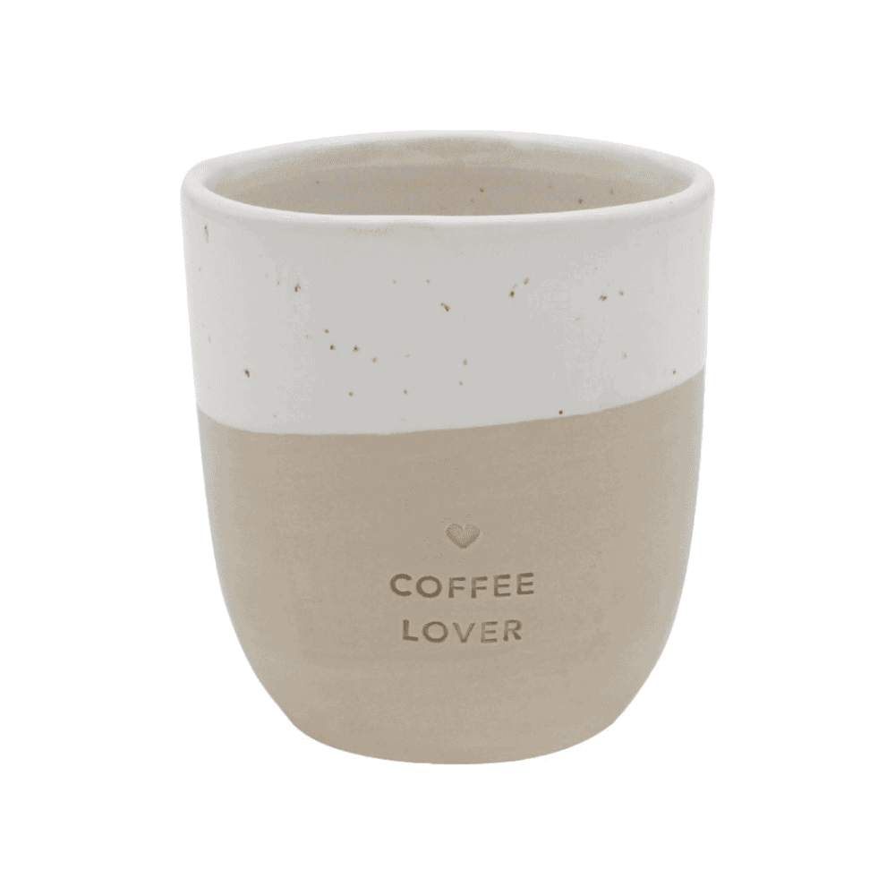 eulenschnitt becher "coffee lover"