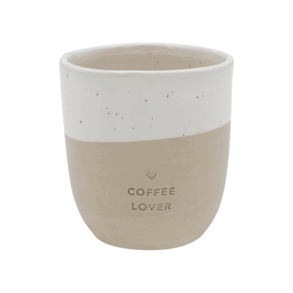 eulenschnitt becher "coffee lover"